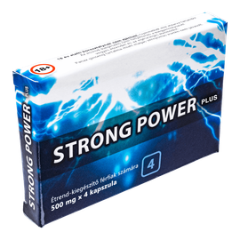 Strong Power Plus - 4db kapszula
