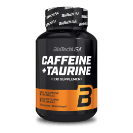 Caffeine and Taurine 60 kapszula - BioTech USA - 