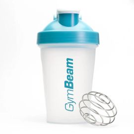 Shaker Blend Bottle átlátszó-kék 400 ml - GymBeam - 