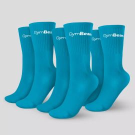 3/4 Socks 3Pack zokni akvamarin - (L/XL) - GymBeam - 