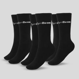 3/4 Socks 3Pack zokni fekete - (L/XL) - GymBeam - 