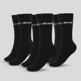 3/4 Socks 3Pack zokni fekete - (L/XL) - GymBeam - 