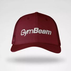 Mesh Panel Cap burgundi baseball sapka - GymBeam - 