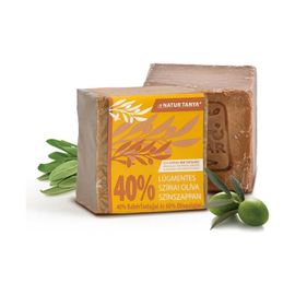 Lúgmentes Színszappan - 40%-os bio babérfaolaj tartalom, a teljes testre és hajmosáshoz is! - 185 g - Natur Tanya - 