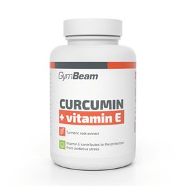 Kurkumin + E-vitamin - 90 tabletta - GymBeam - 