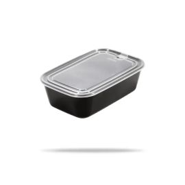 Fekete ételhordó doboz - GymBeam - 