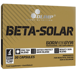 Beta-Solar Sport Edition napozóvitamin - 30 kapszula - Olimp Sport - 