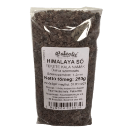 Himalaya só durva fekekte (1-2mm) Kala Namak - 250 g - Paleolit - 