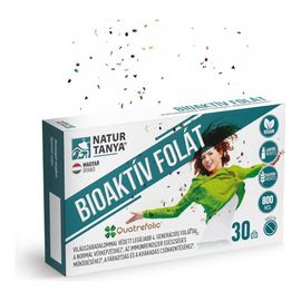 Bioaktív folát - 30 tabletta - Natur Tanya