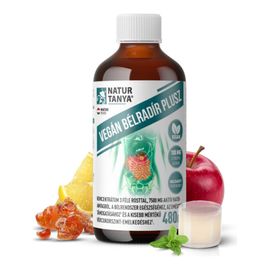 Vegán Bélradír Plusz - folyékony rost 3 féle prebiotikum, citromfűvel az emésztés egészségéhez - 480 ml - Natur Tanya