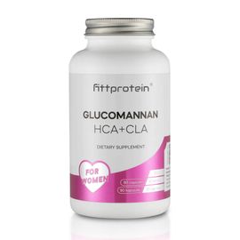 Fittprotein Glucomannan HCA+CLA - 90 kapszula - 