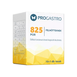 ProGastro 825 - Élőflórát tartalmazó étrend-kiegészítő készítmény (10+1 db tasak) - 
