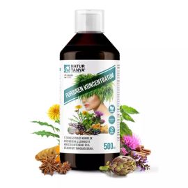 Puridren koncentrátum - Sav-bázis egyensúly és méregtelenítés - 500 ml - Natur Tanya - 