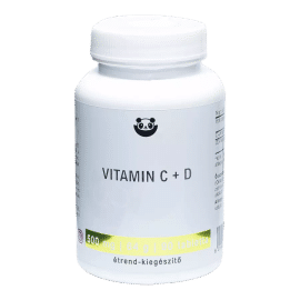 Vitamin C + D - 90 tabletta - Panda Nutrition - 