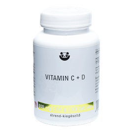 Vitamin C + D - 90 tabletta - Panda Nutrition - 