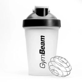 Shaker Blend Bottle átlátszó-fekete 400 ml - GymBeam - 