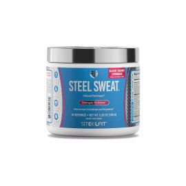 Steel Sweat zsírégető italpor kardió edzéshez - 150 g - cseresznyés limonádé - SteelFit - 