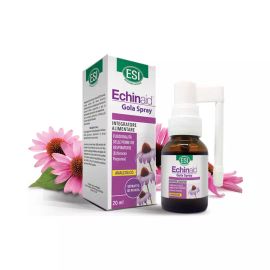 Immunerősítő Alkoholmentes Echinacea torokspray - 20 ml (több mint 500 fújás) - cukormentes menta - ESI - 