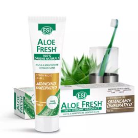 Aloe Fresh Fehér mosoly fogkrém - Homeopáta-kompatibilis - 100 ml - ESI - 