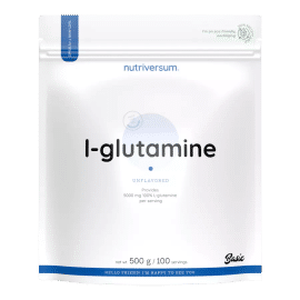 100% L-Glutamine - 500 g - Nutriversum - 