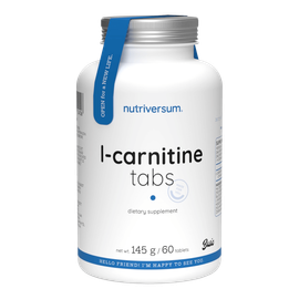 L-Carnitine Tabs - 60 tabletta - Nutriversum