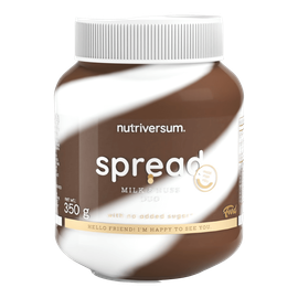 Spread - 350 g - tej-mogyoró - Nutriversum - 