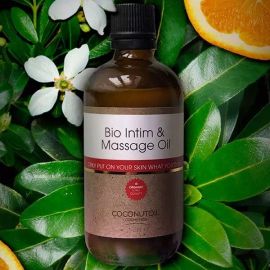 Bio Intim &amp; Masszázsolaj - 80 ml - Coconutoil Cosmetics - 