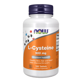 L-Cysteine 500 mg - 100 tabletta - NOW Foods - 