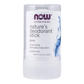 Nature's Deodorant Stick - 120 g - NOW Foods - 