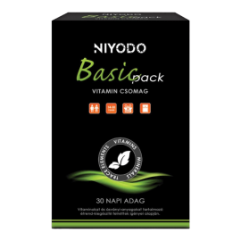 BASIC pack - Vitamincsomag - NIYODO - minden létfontosságú vitamin és ásványi anyag