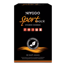 SPORT pack - Vitamincsomag - NIYODO - jobb teljesítmény és nagyobb terhelhetőség