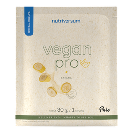 Vegan Pro - 30 g - banán - Nutriversum