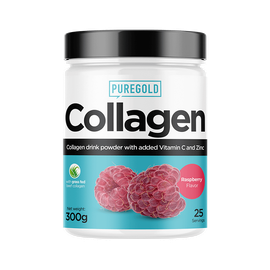 Collagen Marha kollagén italpor - Raspberry 300g - PureGold
