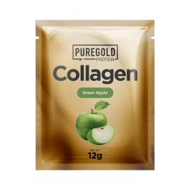 Collagen Marha kollagén italpor - Zöldalma - 12g - PureGold