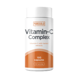 C-Complex C-vitamin növényi kivonatokkal - 100 kapszula - PureGold