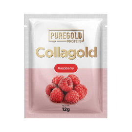 CollaGold Marha és Hal kollagén italpor hialuronsavval - Raspberry - 12g - PureGold