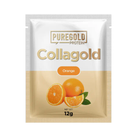 CollaGold Marha és Hal kollagén italpor hialuronsavval - Orange Juice - 12g - PureGold