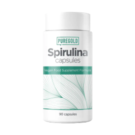 Spirulina étrend-kiegészítő - 90 kapszula - PureGold - 