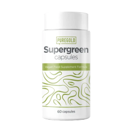 Super Green étrend-kiegészítő - 60 kapszula - PureGold - 