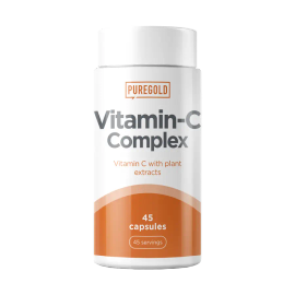 C-Complex C-vitamin növényi kivonatokkal - 45 kapszula - PureGold - 