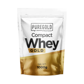 Compact Whey Gold fehérjepor - 1000 g - PureGold - belga csokoládé - 
