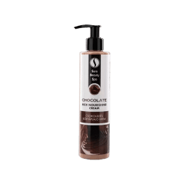 Csokoládés zsíros bőrtápláló krém - 250ml - Sara Beauty Spa - 