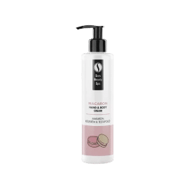 Hidratáló kollagén kézkrém és testápoló - Makaron - 250ml - Sara Beauty Spa - 