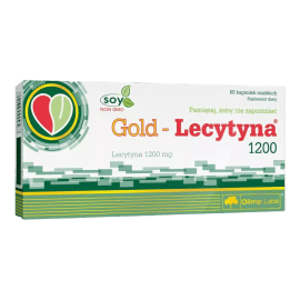 Gold-Lecithin 1200 - 60 kapszula - Olimp Labs - 