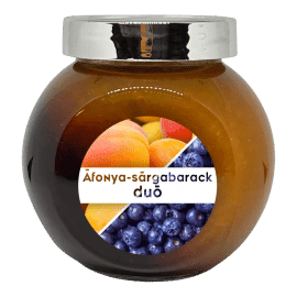 Áfonya-sárgabarack duó - 190 ml - Tündérnektár - 