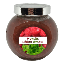 Mentás málna dzsem - 190 ml - Tündérnektár - 