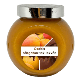 Csokis sárgabarack lekvár - 190 ml - Tündérnektár - 