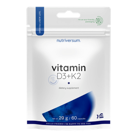 D3+K2 Vitamin - 60 kapszula Nutriversum - 