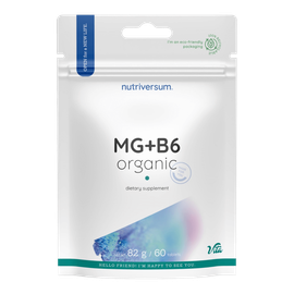 MG+B6 Organic - 60 tabletta - Nutriversum