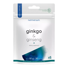 Ginkgo + Ginseng - 30 kapszula - Nutriversum - 